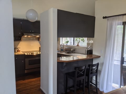 Modern kitchen equipped with everything you will need to prepare your meals