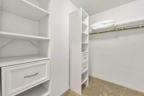 Master walk in closet