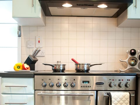 Dishwasher, highchair, cookware/dishes/utensils