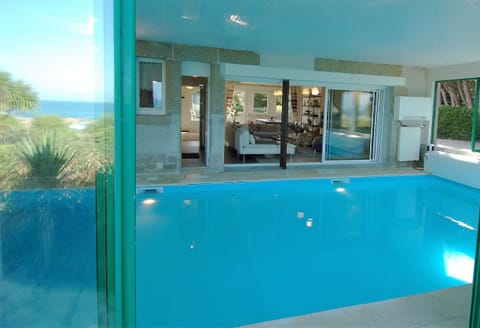 Indoor pool, a heated pool