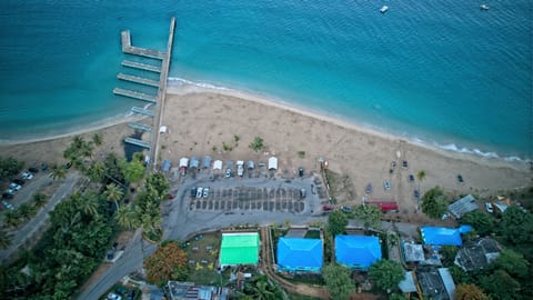 Beach nearby, beach towels