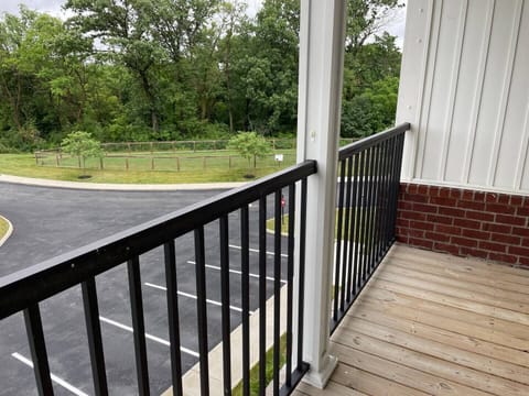 This apartment features a beautiful private balcony - perfect for relaxing in the morning with a cup of coffee or in the evening after a long day.