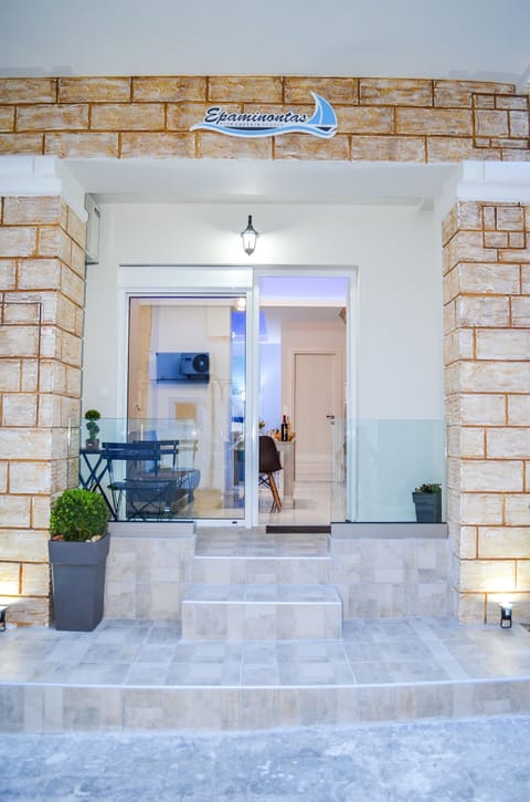 The exterior of the apartment!