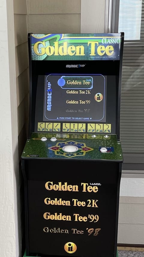 GoldenTee Arcade for some friendly golf matches when you aren't on the course!