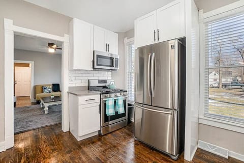 Fully updated lower unit kitchen with everything you need to prepare a meal!