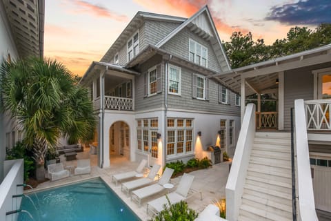 Rosemary Beach "Mary Rose" 45 Abaco Lane Main and Carriage House