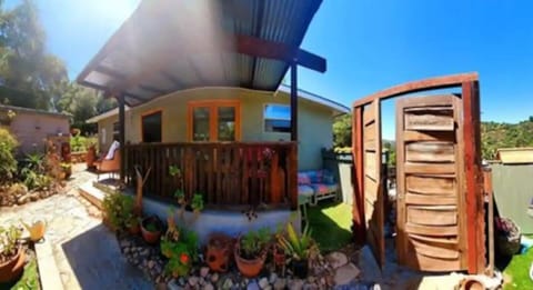 Craftsman Gem Sparkling Between Mountain & Ocean. Cottage studio in back left