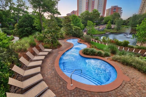 Indoor pool, outdoor pool