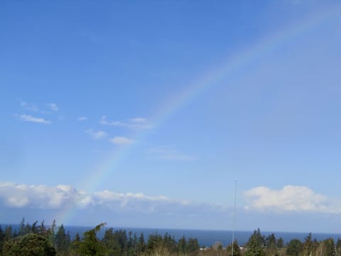Rainbow from deck.