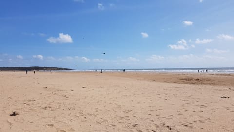 On the beach