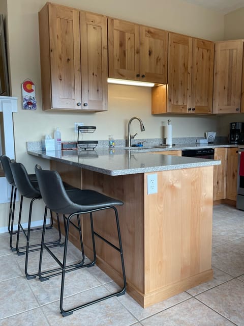 Newly renovated kitchen, has everything you need.