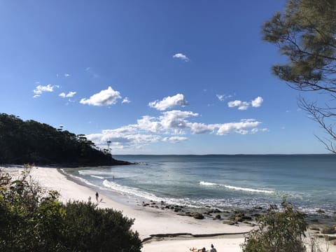 Beach nearby, sun loungers