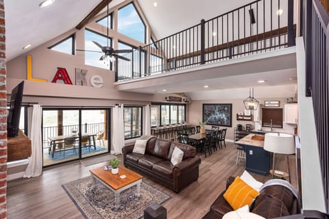 Nice big main level living area to one and only 3rd level deck in community!