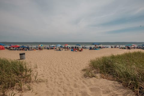 On the beach