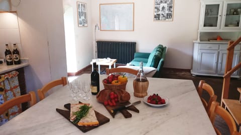 The owner leaves a nice welcome pack 