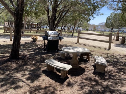 Front Patio (includes gas grill)
