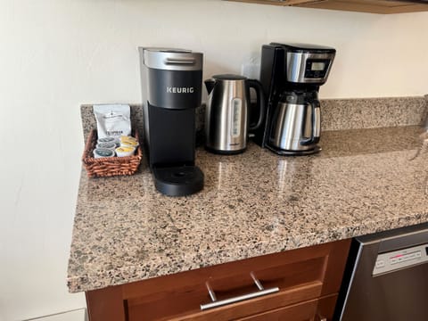 Morning coffee and tea