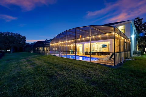 Indoor pool, a heated pool