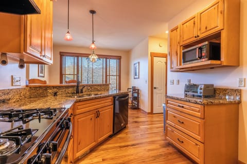 Bright and open kitchen