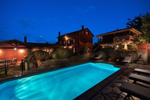 Indoor pool, a heated pool