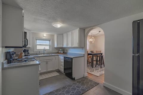 Full size dishwasher makes clean up a breeze!