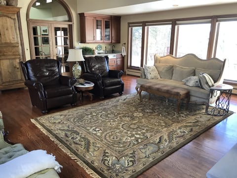 Living Room & Bar (Looking Towards Deck)