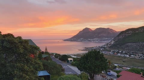 Views over False Bay from the upper deck