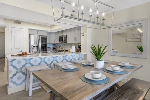 Dining view to the kitchen