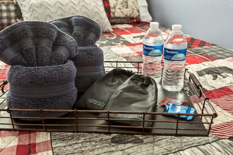 Guest amenities awaiting you.