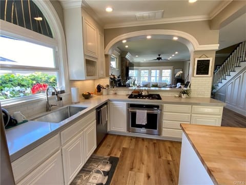 Newly remodeled kitchen