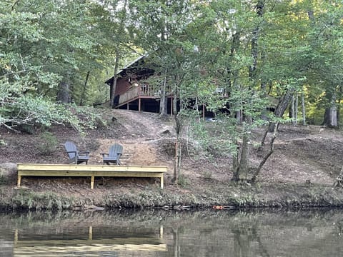 View of Cabin from Little Missouri River