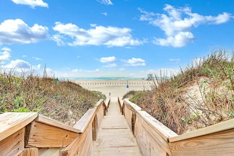 On the beach