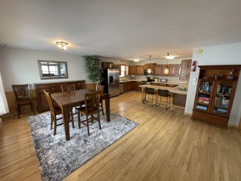 Continuing on toward the Dining area and kitchen.