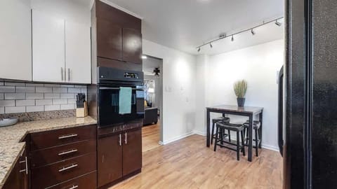 Kitchen and dining area