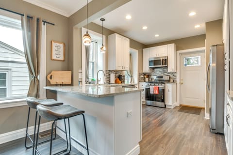 Kitchen | Fully Equipped | High Chair Available | Cooking Basics