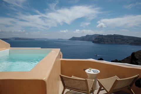 Hot tub with great views