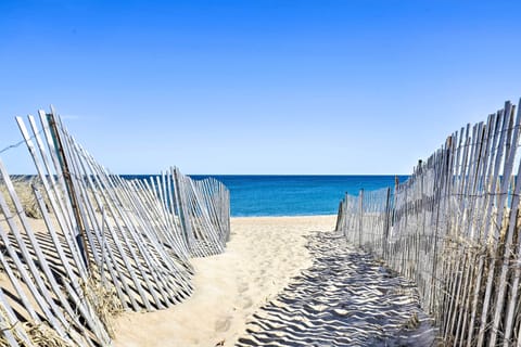 On the beach