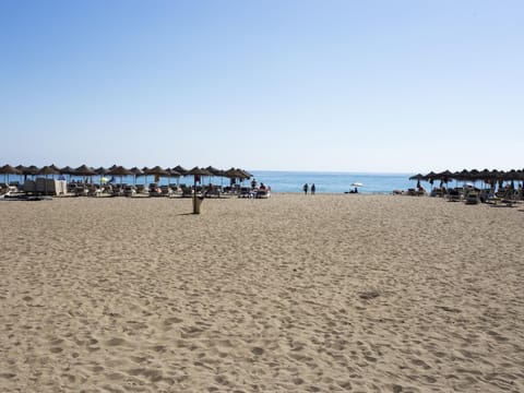 On the beach