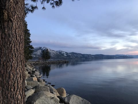 View from one of our local beaches. 