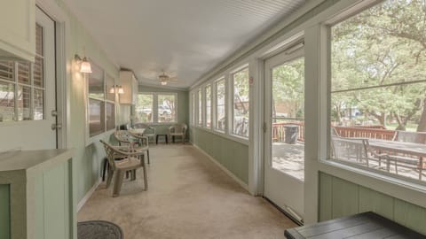 Screened in porch to enjoy outside