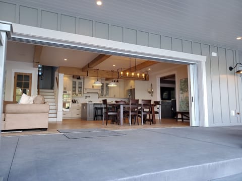 24 ft. sliding pocket doors for indoor/outdoor living