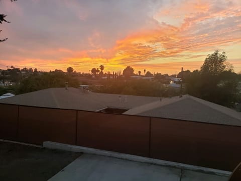 Sunset from our home.