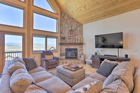 Granby Vacation Rental | 5BR | 3BA |  3,360 Sq Ft | Stairs Required