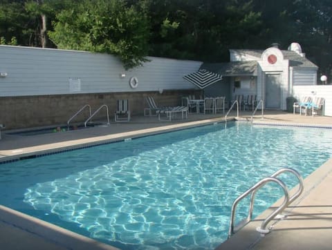 Indoor pool, a heated pool