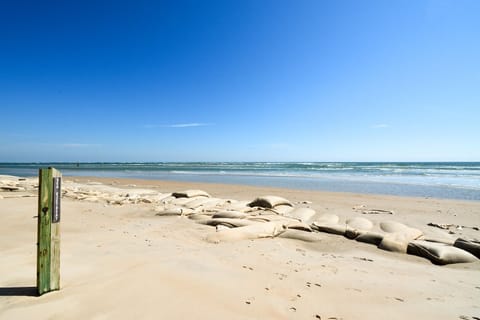 On the beach