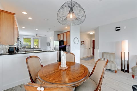 Dining looking toward entry