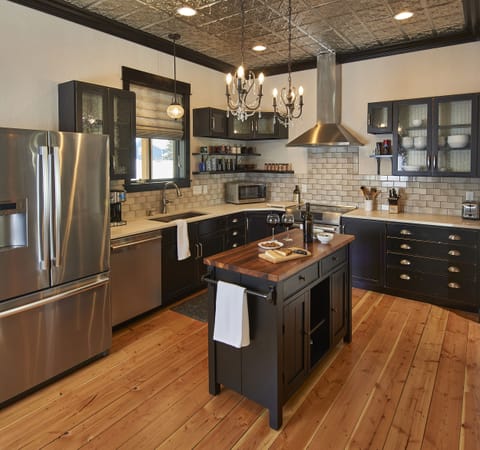 The kitchen is fully-stocked with all you will need. Cook using state-of-the-art appliances including an induction stove.