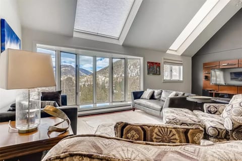 Living room with beautiful views