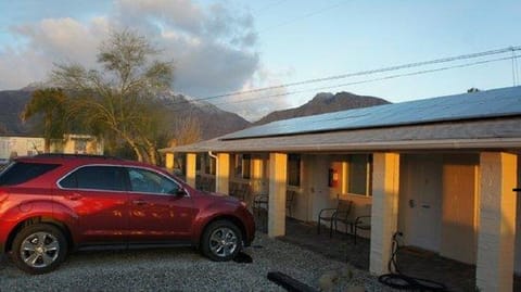 Onsite parking, car charging station