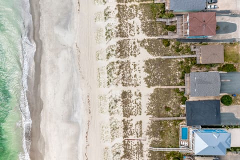 On the beach